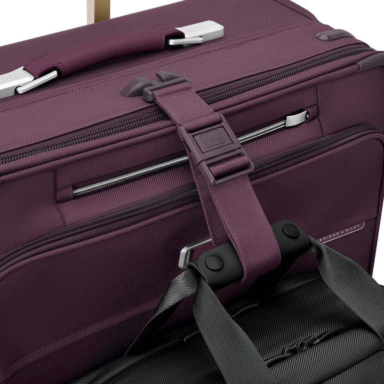 Briggs & Riley Baseline Compact Checked Medium Expandable Spinner Luggage