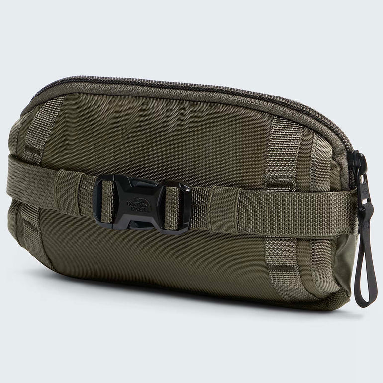 The North Face Base Camp Voyager Pro Travel Pouch - New Taupe Green/TNF Black