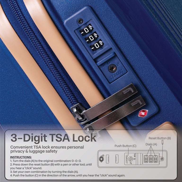 Jetstream Signature Series 5-Piece Luggage Set