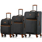 Champs Classic II Expandable 3-Piece Luggage Set
