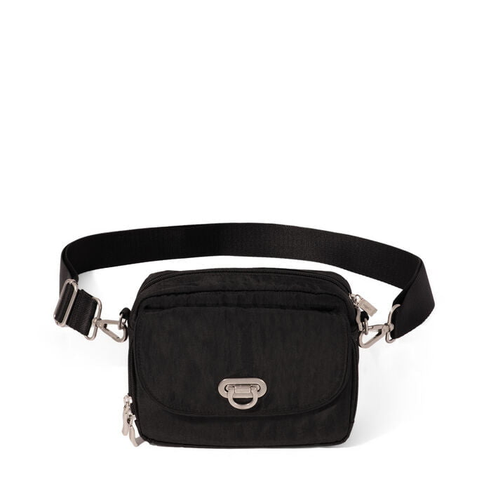 Baggallini Coastal Flip Lock Sac pour appareil photo bandoulière