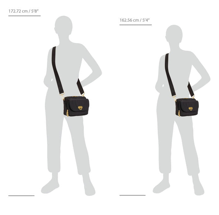 Baggallini Coastal Flip Lock Sac pour appareil photo bandoulière