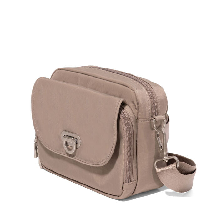 Baggallini Coastal Flip Lock Sac pour appareil photo bandoulière