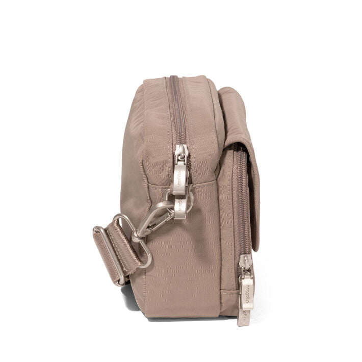 Baggallini Coastal Flip Lock Sac pour appareil photo bandoulière