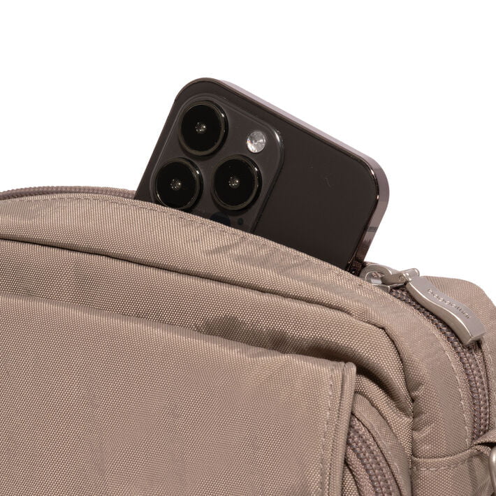 Baggallini Coastal Flip Lock Sac pour appareil photo bandoulière