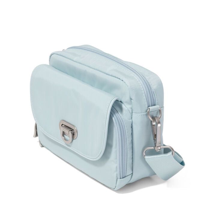 Baggallini Coastal Flip Lock Sac pour appareil photo bandoulière