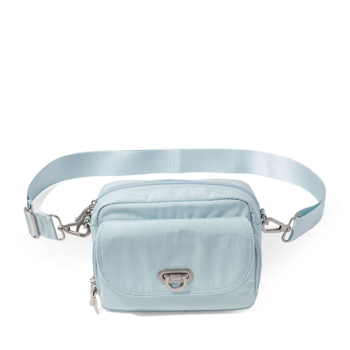 Baggallini Coastal Flip Lock Sac pour appareil photo bandoulière