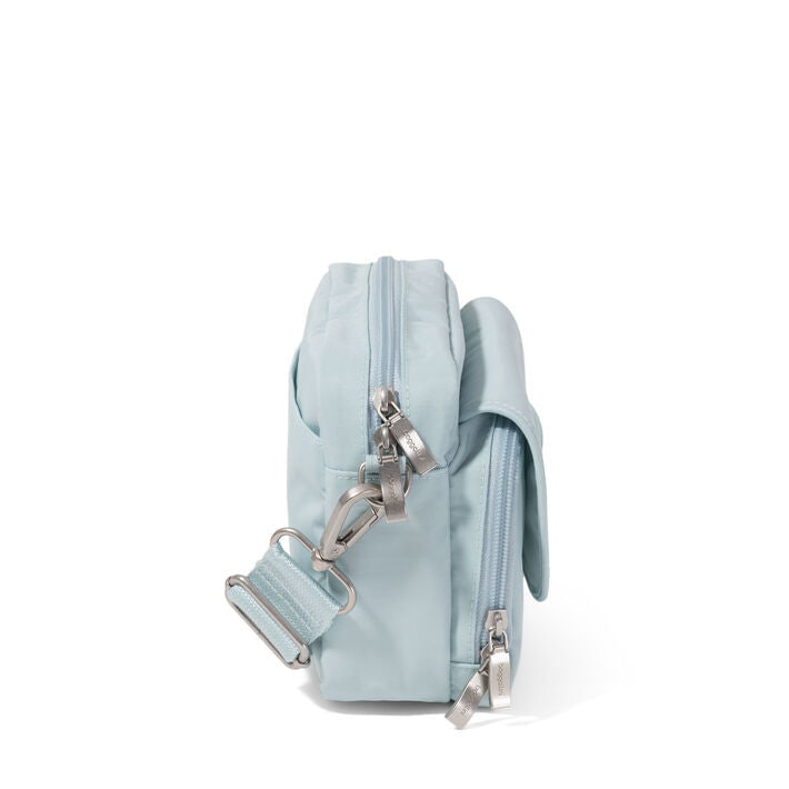 Baggallini Coastal Flip Lock Sac pour appareil photo bandoulière