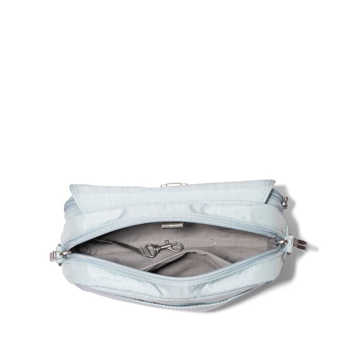Baggallini Coastal Flip Lock Sac pour appareil photo bandoulière