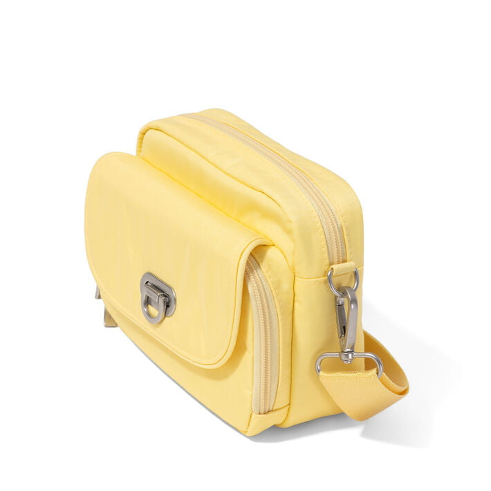 Baggallini Coastal Flip Lock Sac pour appareil photo bandoulière