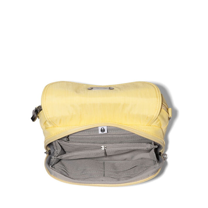 Baggallini Coastal Flip Lock Sac pour appareil photo bandoulière