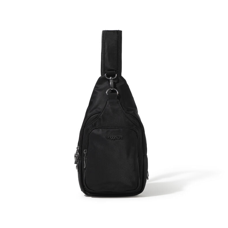 Baggallini Manhattan Central Park Sling Bag - Black