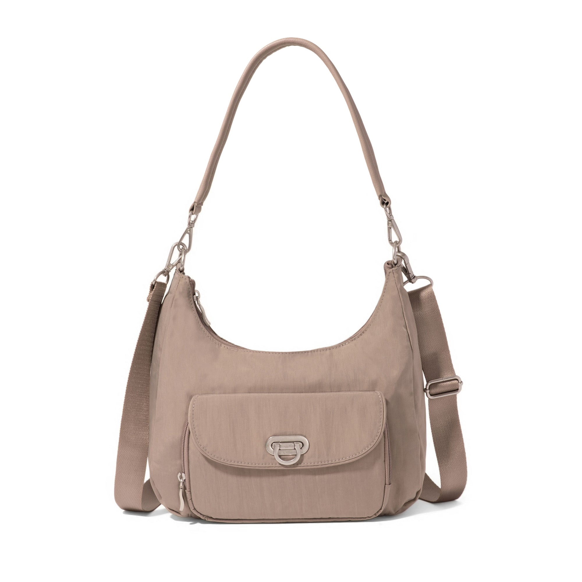 Baggallini Coastal Flip Lock Half Moon Bag