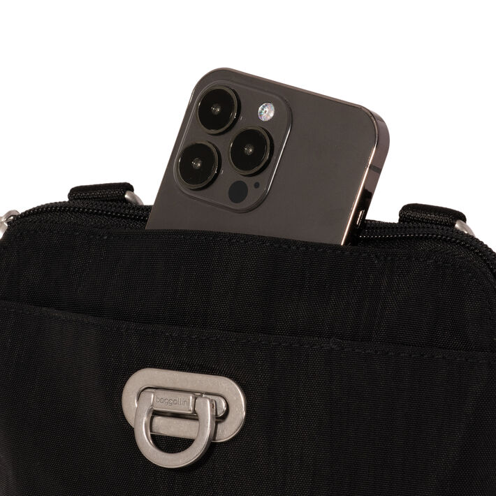 Baggallini Coastal Flip Lock Mini sac bandoulière