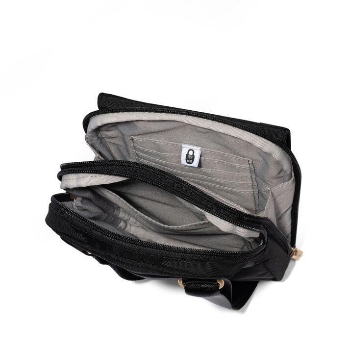 Baggallini Coastal Flip Lock Venture Crossbody