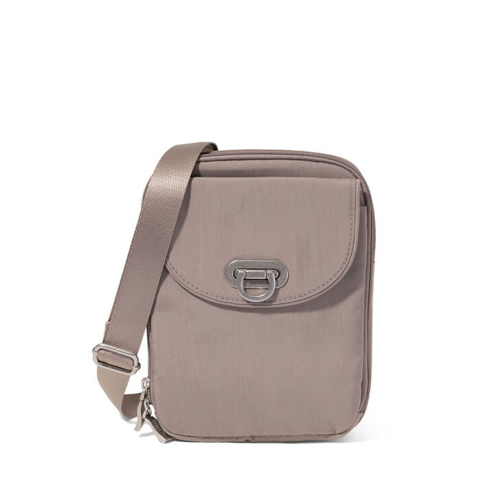 Baggallini Coastal Flip Lock Venture Crossbody
