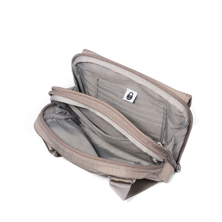 Baggallini Coastal Flip Lock Venture Crossbody