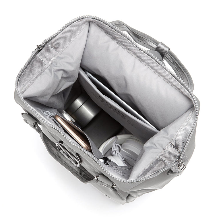 Pacsafe Citysafe CX Anti-Theft Mini Backpack - ECONYL Gravity Gray