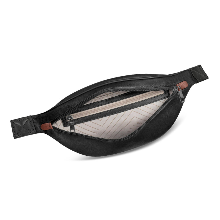 Champs Onyx Leather Waist Pack