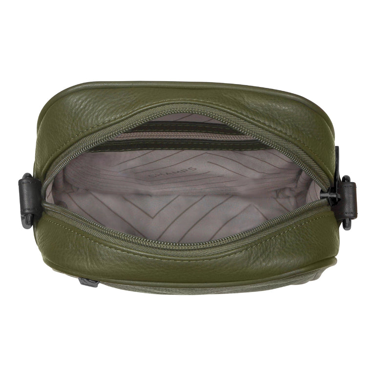 Champs Onyx Leather Vertical Cross-Body Bag