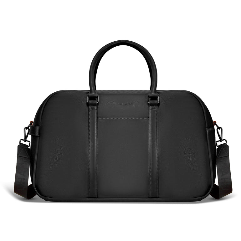 Champs Onyx Leather Duffle Bag