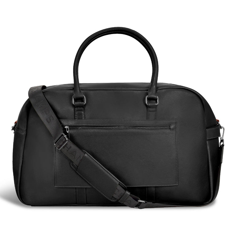 Champs Onyx Leather Duffle Bag