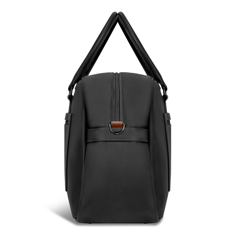 Champs Onyx Leather Duffle Bag