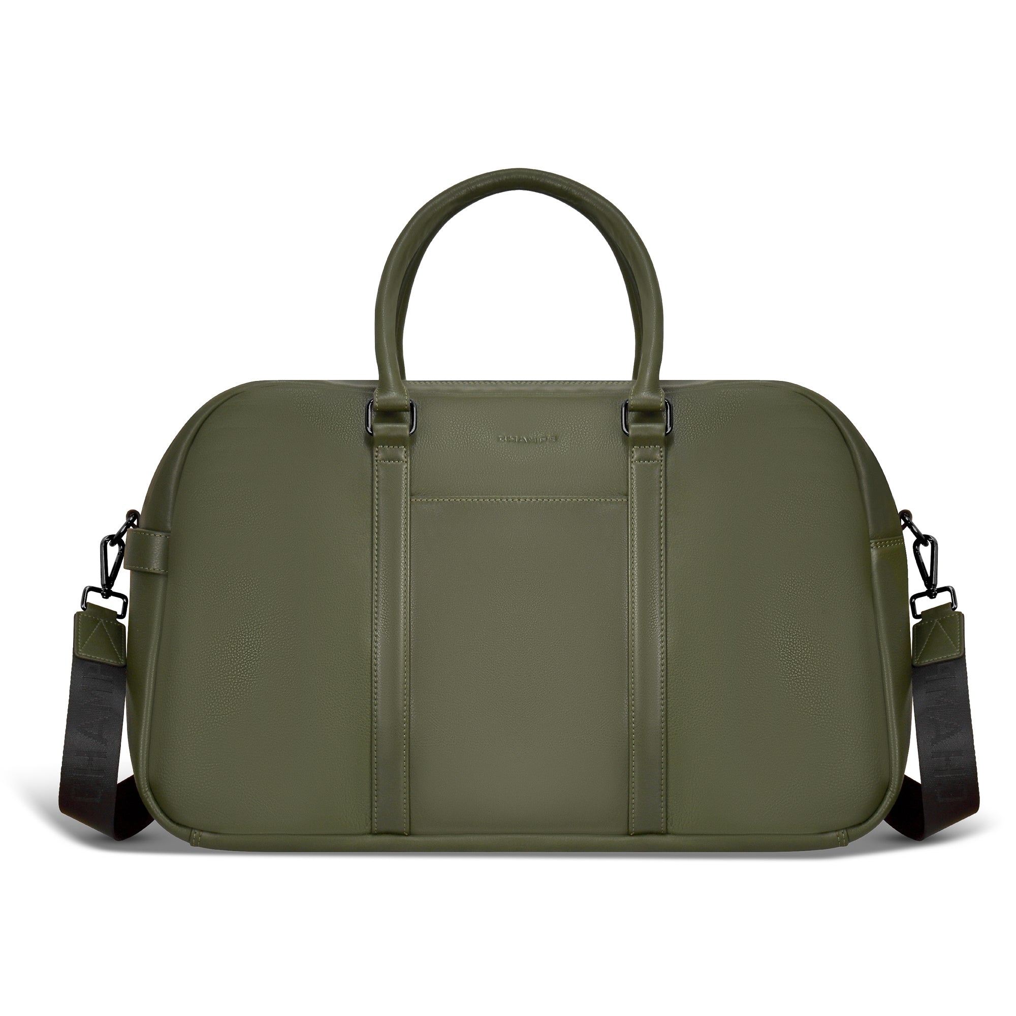 Champs Onyx Leather Duffle Bag
