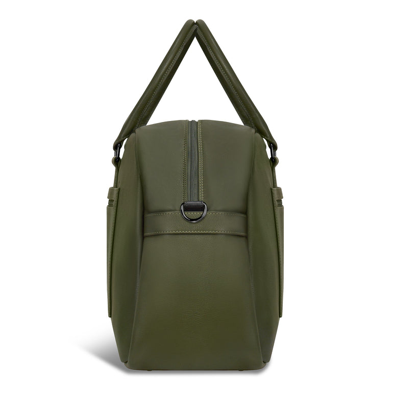 Champs Onyx Leather Duffle Bag