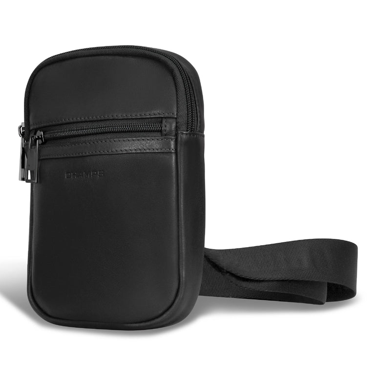 Champs Onyx Leather Holster Cross-Body Bag