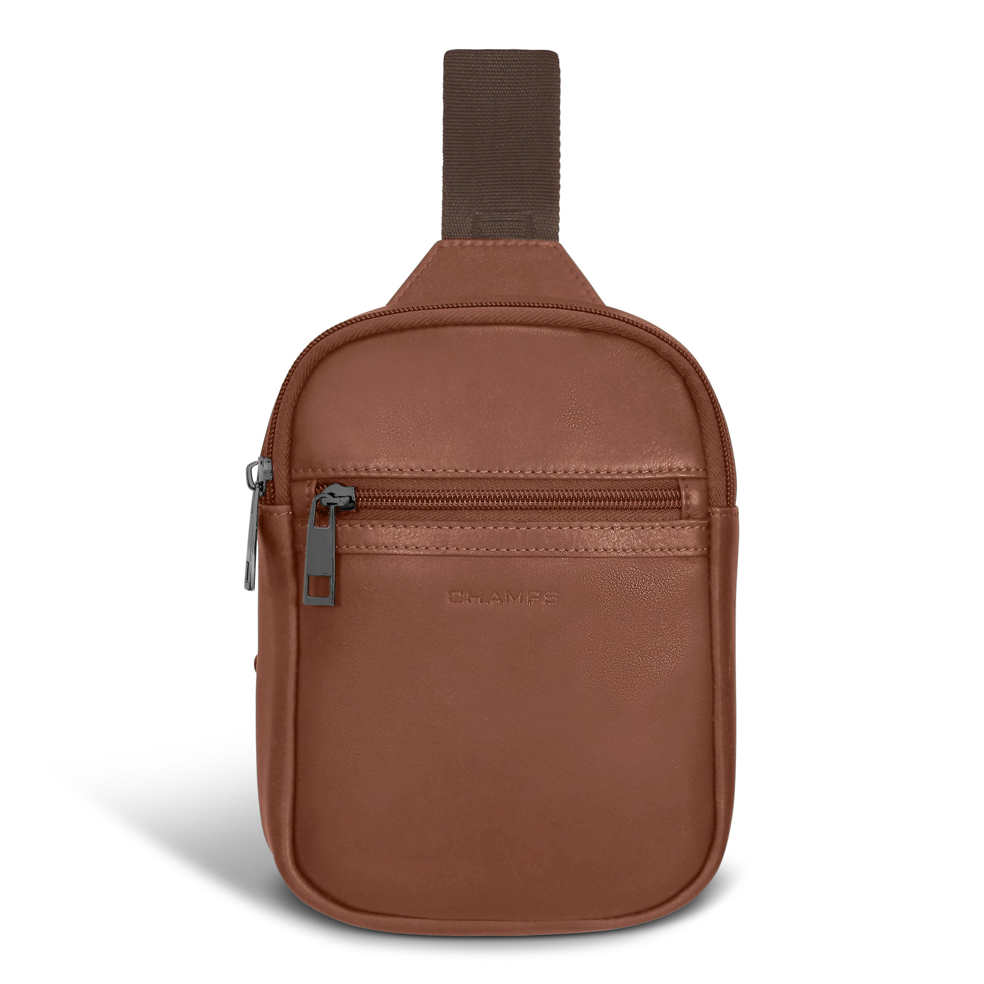 Champs Onyx Leather Holster Cross-Body Bag