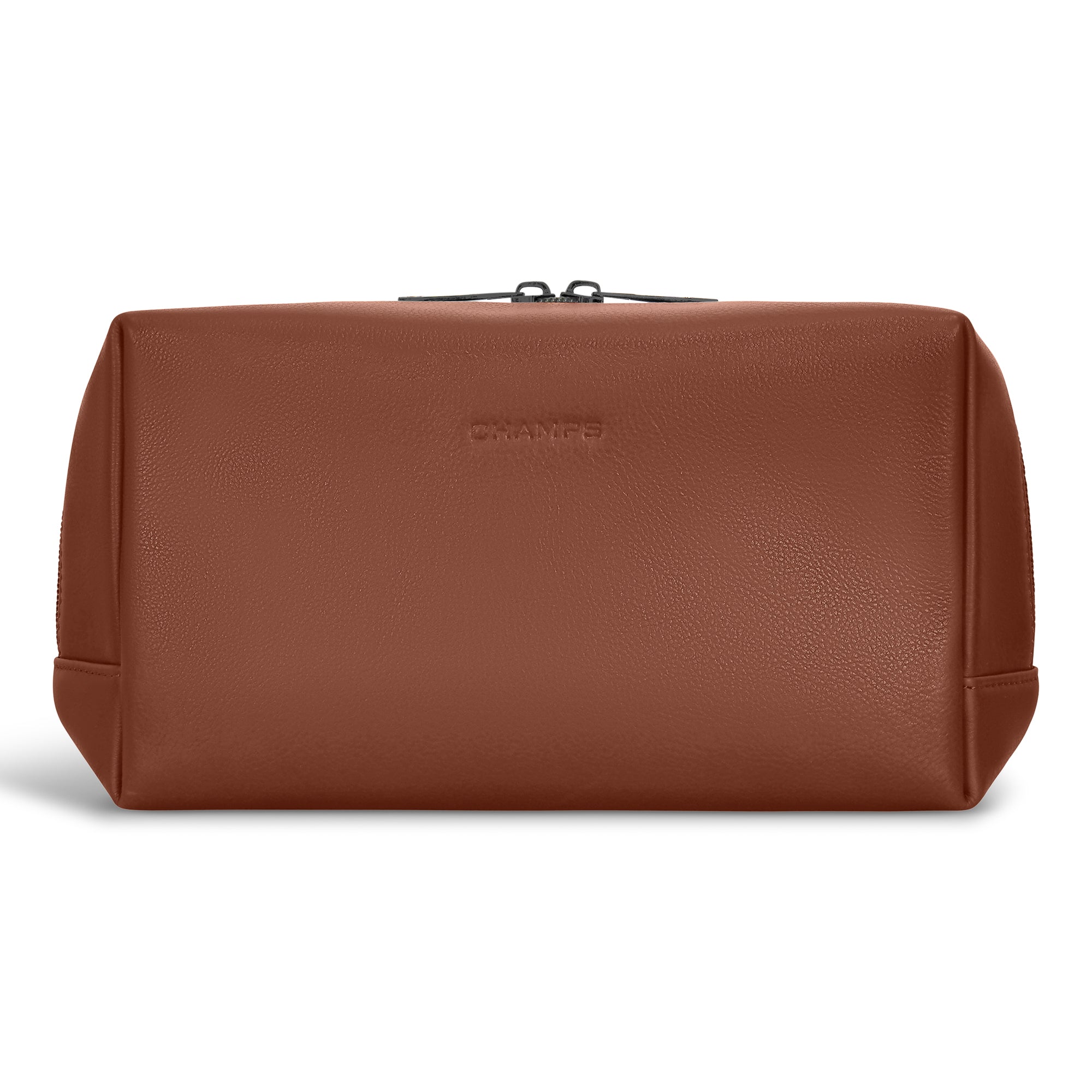 Champs Onyx Leather Toiletry Bag