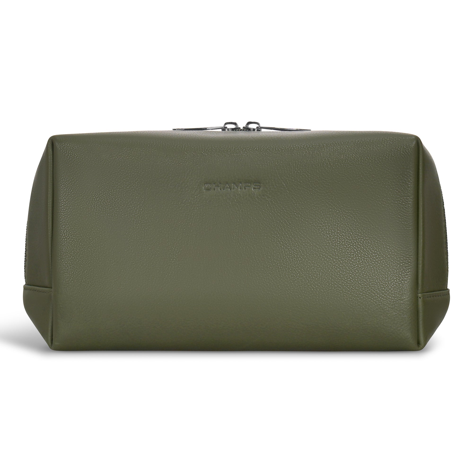 Champs Onyx Leather Toiletry Bag