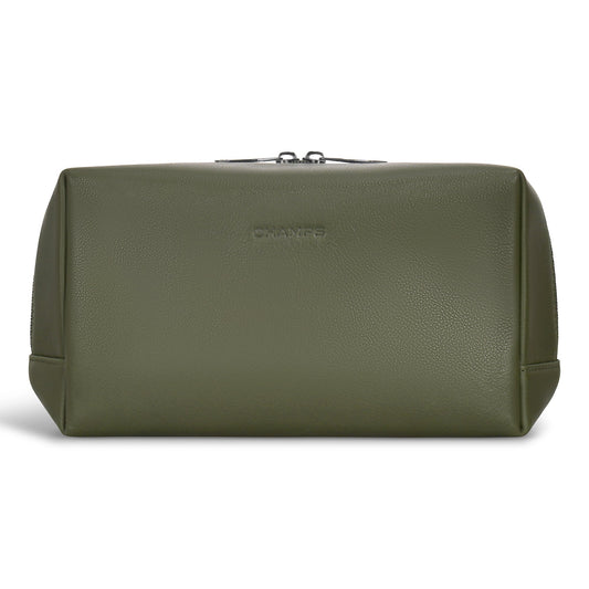 Champs Onyx Leather Toiletry Bag