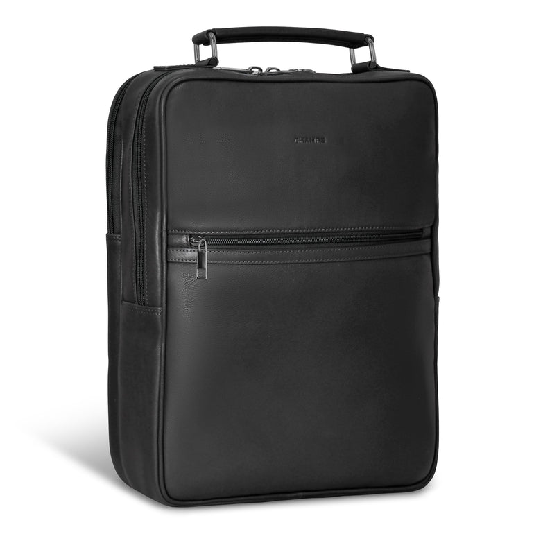 Champs Onyx Leather Compact Backpack