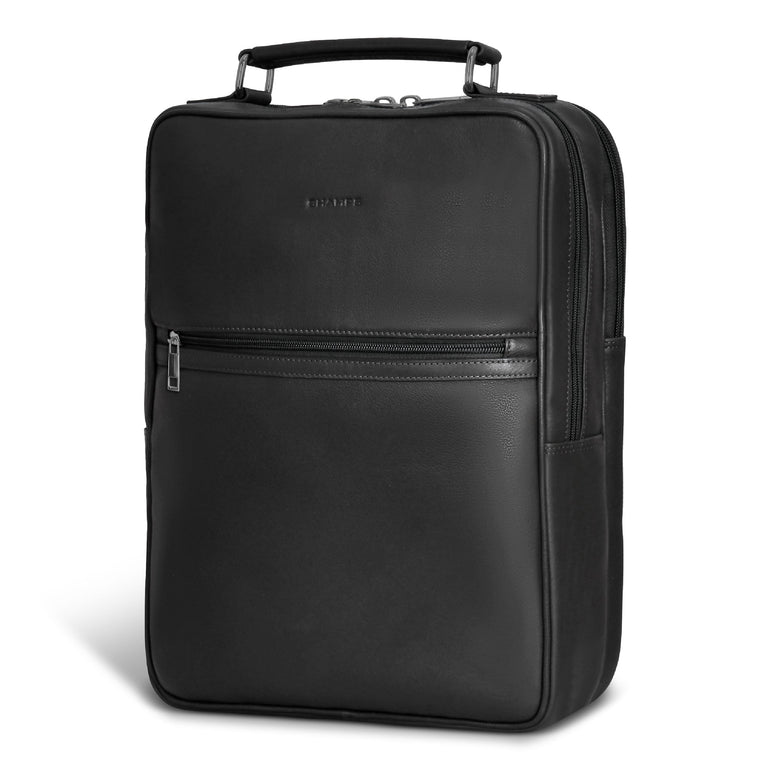 Champs Onyx Leather Compact Backpack