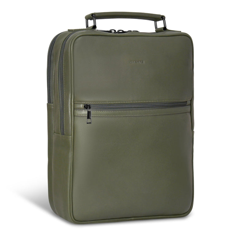 Champs Onyx Leather Compact Backpack