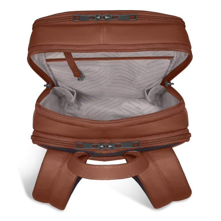 Champs Onyx Leather Classic Backpack