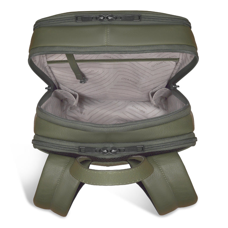 Champs Onyx Leather Classic Backpack