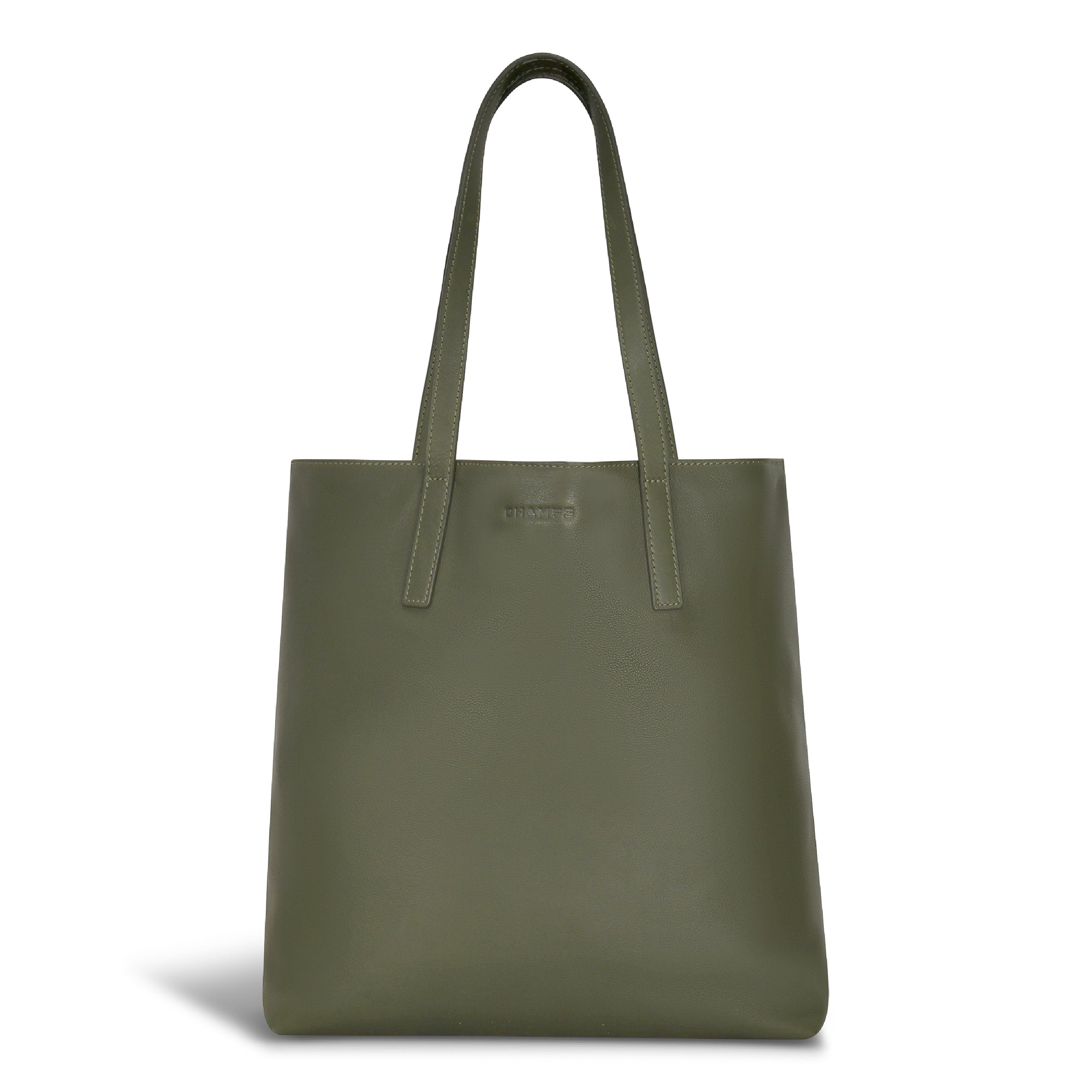 Champs Onyx Leather Vertical Tote
