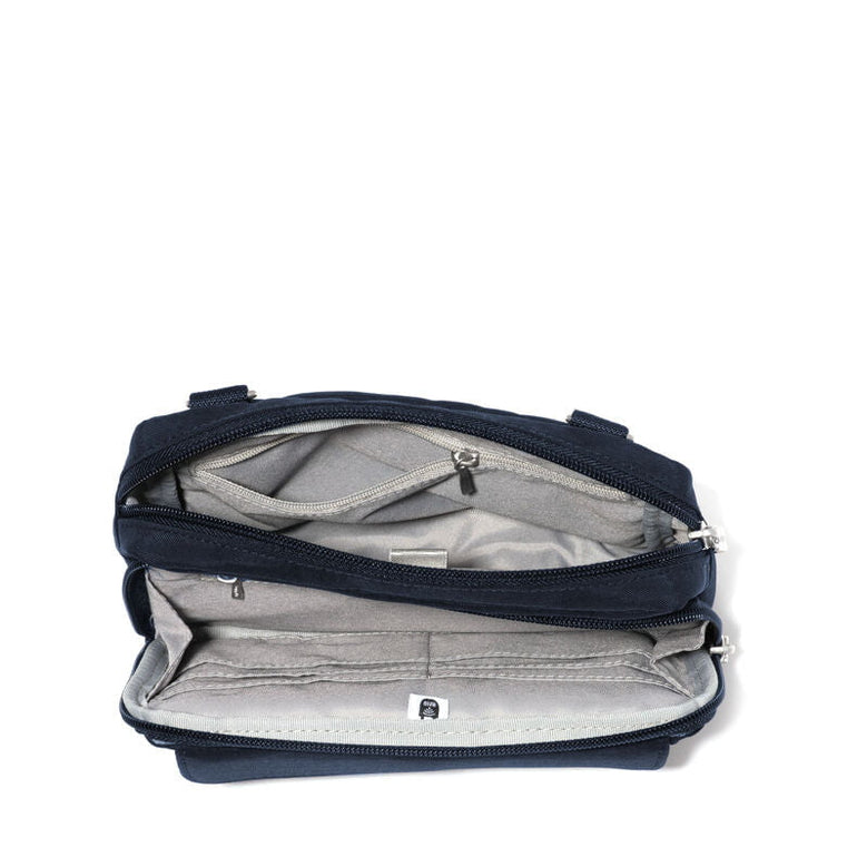 Baggallini Modern Double Zip Crossbody Bag