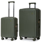Explorer Destinations Expandable 2-Piece Luggage Set (Carry-On & Medium)