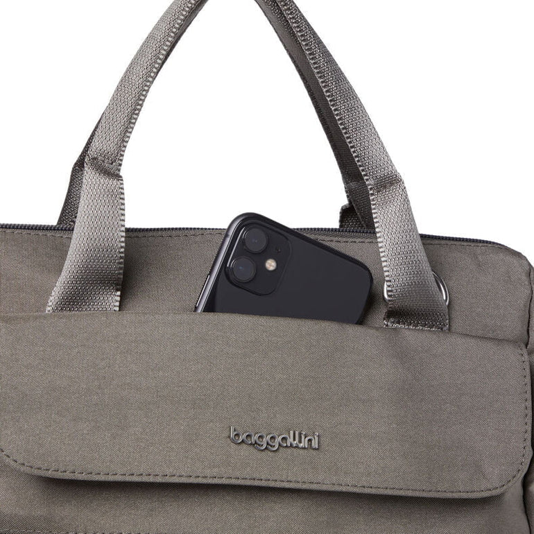 Baggallini Modern Everywhere Laptop Backpack - Sterling Shimmer