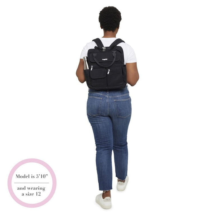 Baggallini Modern Everywhere Laptop Backpack - Sterling Shimmer