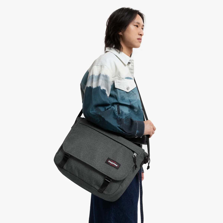 Eastpak Delegate + Messenger Bag - Black Denim