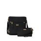 Baggallini Go Bagg With RFID Phone Wristlet - Black w/ Gold Hardware