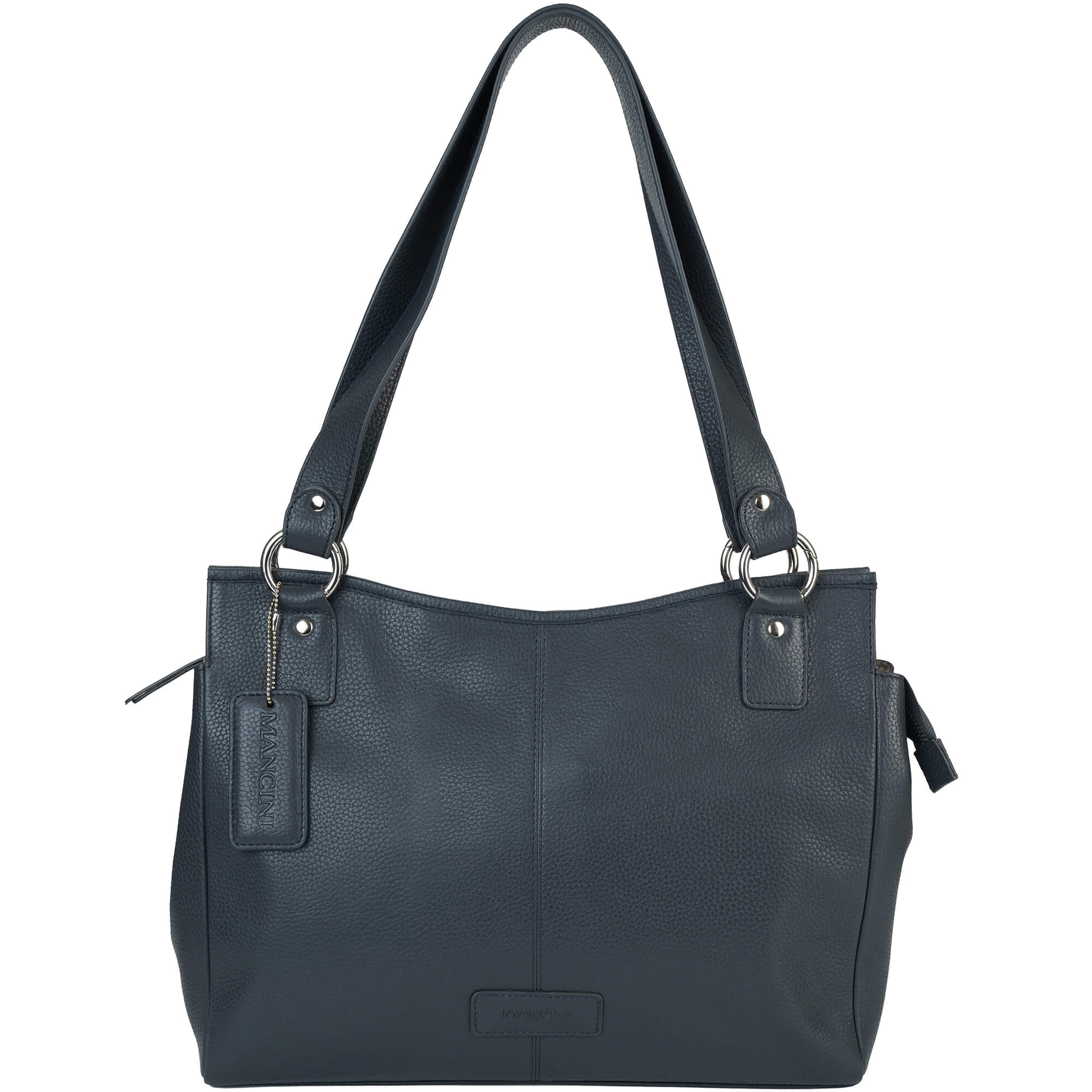 Mancini Pebbled Kelsea Shoulder Bag