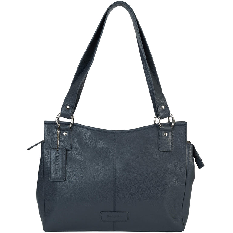 Mancini Pebbled Kelsea Shoulder Bag