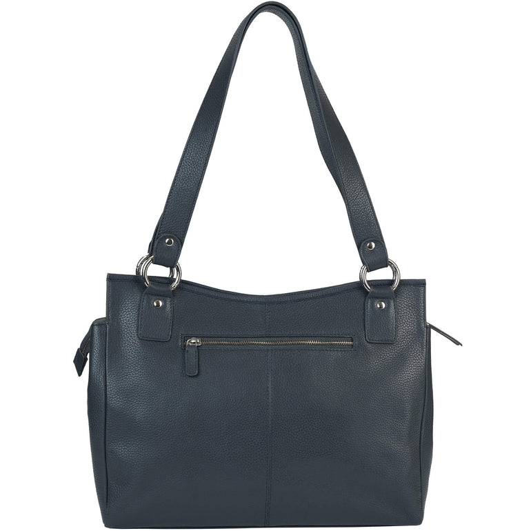 Mancini Pebbled Kelsea Shoulder Bag