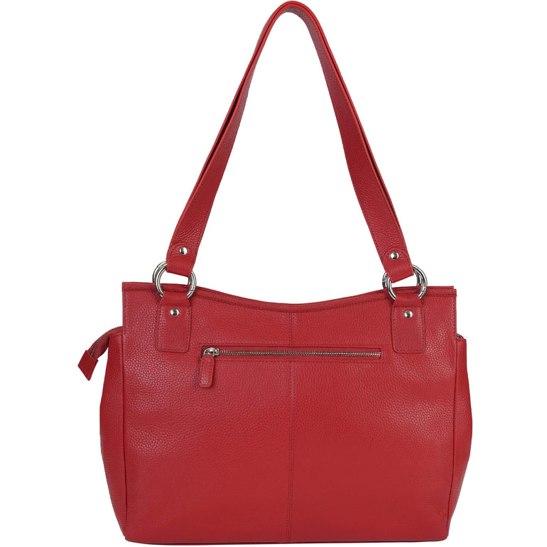 Mancini Pebbled Kelsea Shoulder Bag